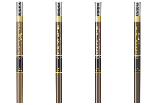 Lasting 3Way Eyebrow Pencil in 01 Light Brown closed