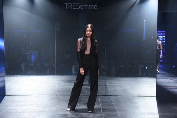 Ivarluski Aseron brings his City Sleek vision to life with striking black pieces.