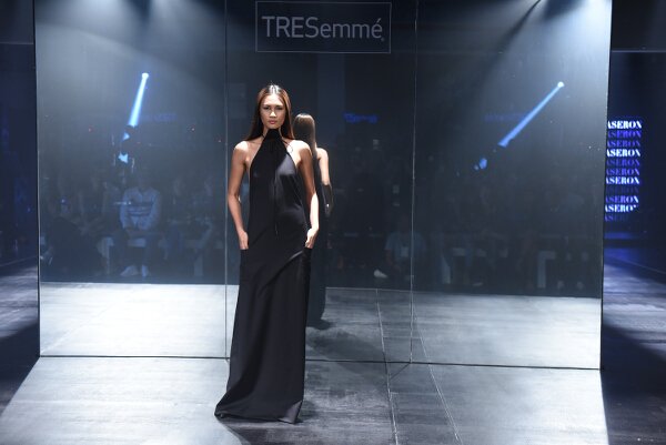 Ivarluski Aseron brings his City Sleek vision to life with striking black pieces.