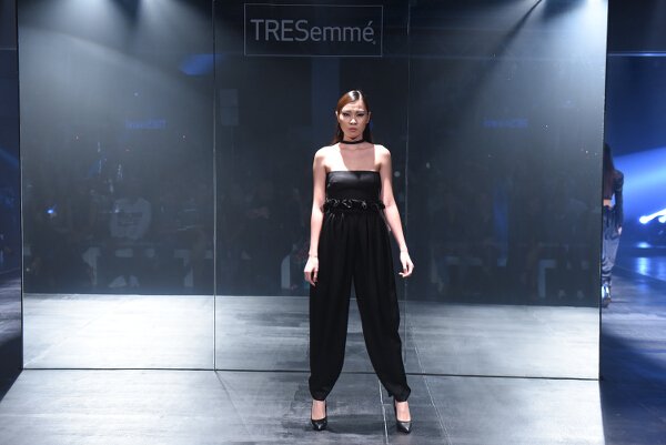 Ivarluski Aseron brings his City Sleek vision to life with striking black pieces.