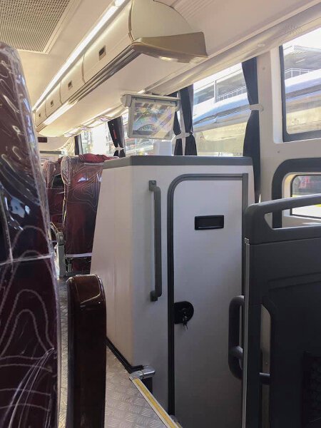 P2P bus with restroom from Iloio Business Park FB